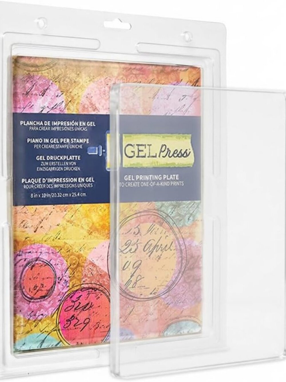 8x10 Gel Printing Plate for Monoprinting - Perfect for Arts & Crafts Projects